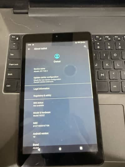 ALCATEL JOY TAB 2