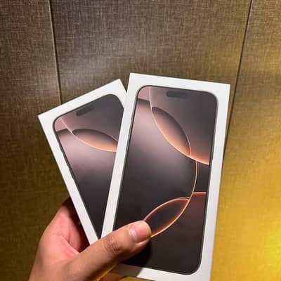 Apple iPhone 16 Pro PTA Approved Box Pack