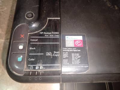 HP Deskjet F2480 Color Printer scanner Copy