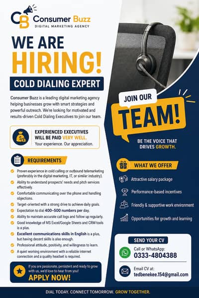Cold Dialing Expert – Digital Marketing Agency - ON-SITE