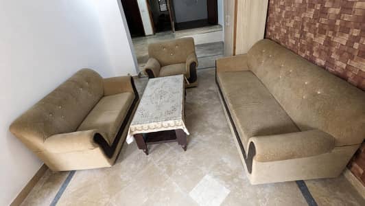 6 Seater Sofa Set with Center Table for Sale