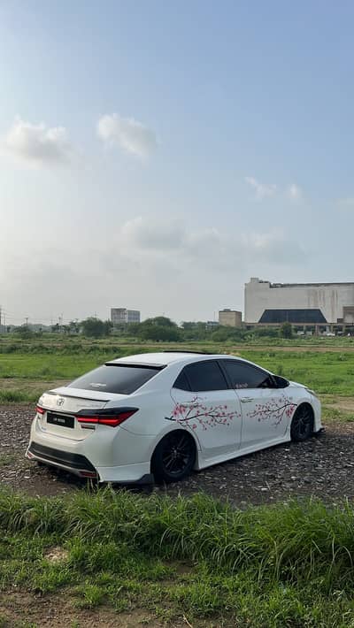 Lip spoiler for all corolla