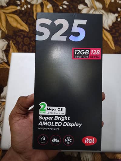 itel S25 (6GB + 6GB Extended RAM / 128GB ROM) - Scratchless Condition!