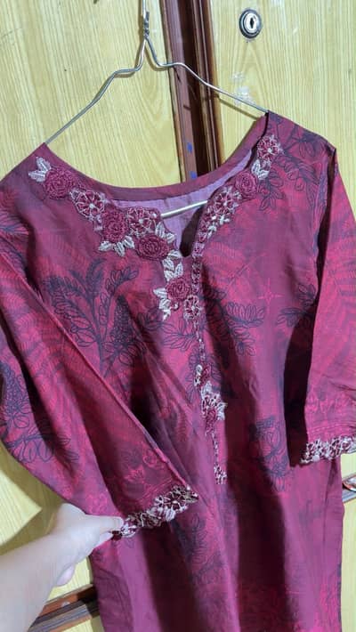 Nureh 3pc embroidered suit