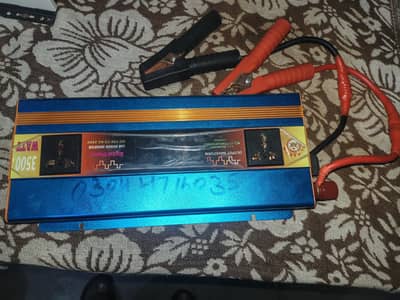 3500 kW car inverter 12V to 220W not working.