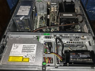 Hp core i5 4th gen PC  ha ram 8gb ssd 500gb graphic card 2gb 22 inch l