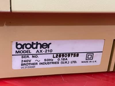 Brother UK Automatic Electric Typewriter