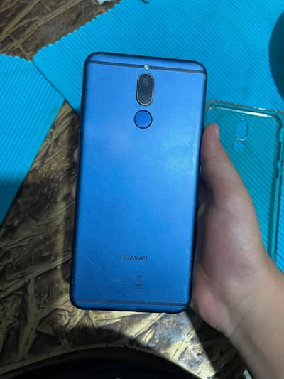 Huawei mate 10 lite Aurora blue 64Gb storage 4Gb RAM box+cover