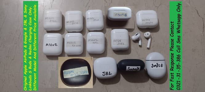 apple airpods google redmi charging case available