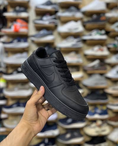 Nike Air Force 1 Shoes | Black White | Premium Quality | Sizes 40-45