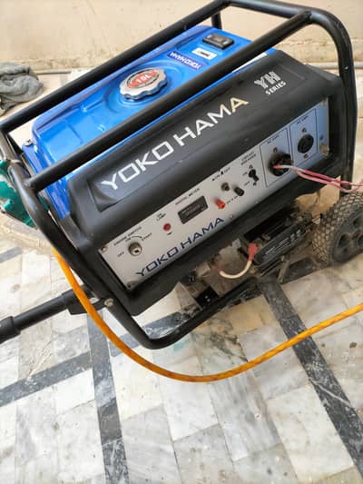 Slightly used Yokohama generator 3kva