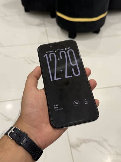 Apple iPhone 15 Pro Max jv 256gb blue colour full box