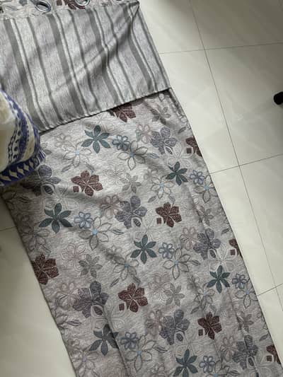 4 long curtains