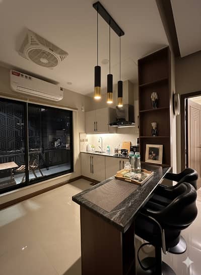1BR Giga Facing | Rooftop Pool | Luxury Mall Apartment