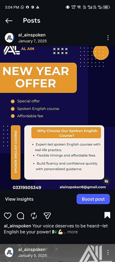 International Spoken English Course/ Foreign Qualified Female Teacher