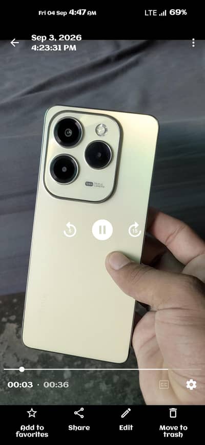 Infinix Hot 40 ( 8+8 / 256 GB Memory)