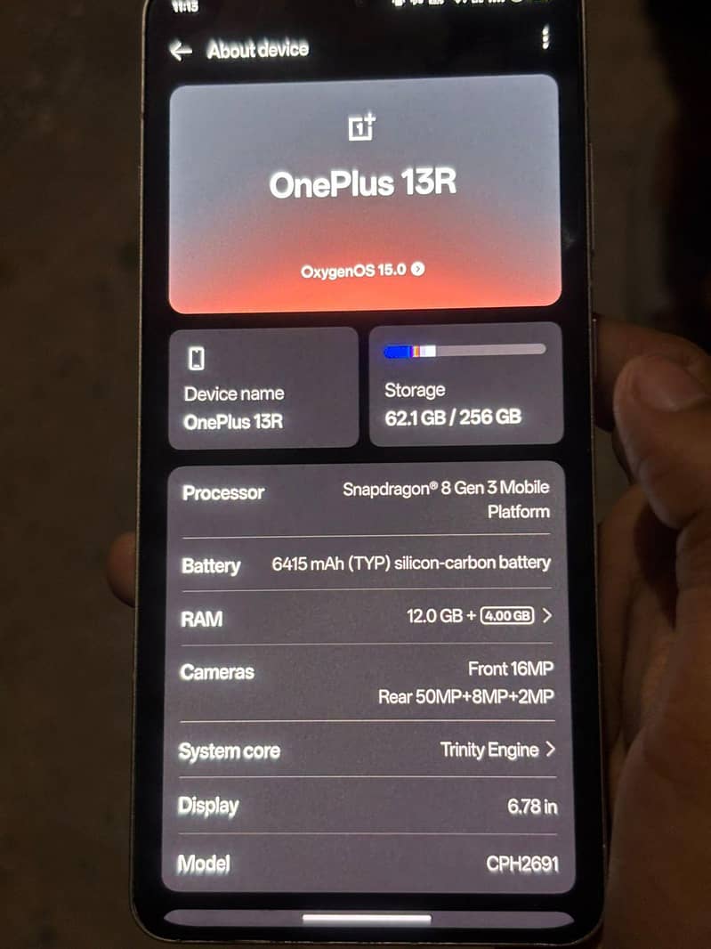 One Plus 13R 5