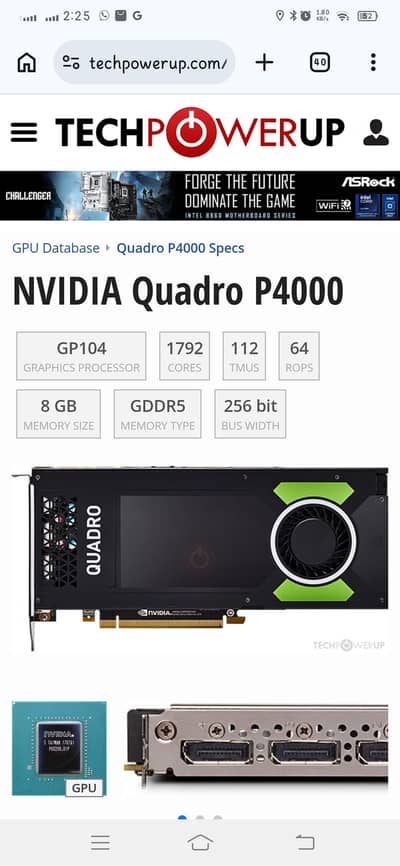 nvidia quadro p5000