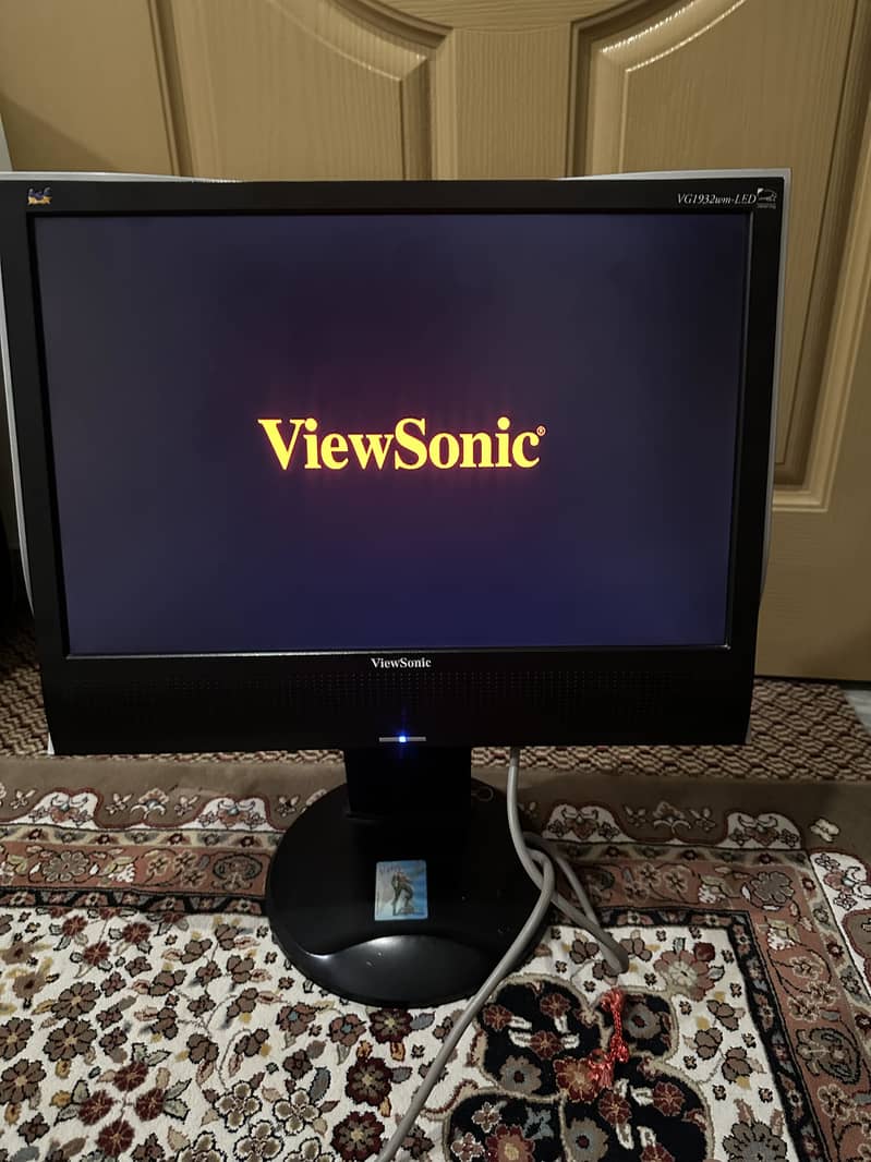 ViewSonic VG1932wm-LED 19 inch LED monitor -VGA/DVI 4