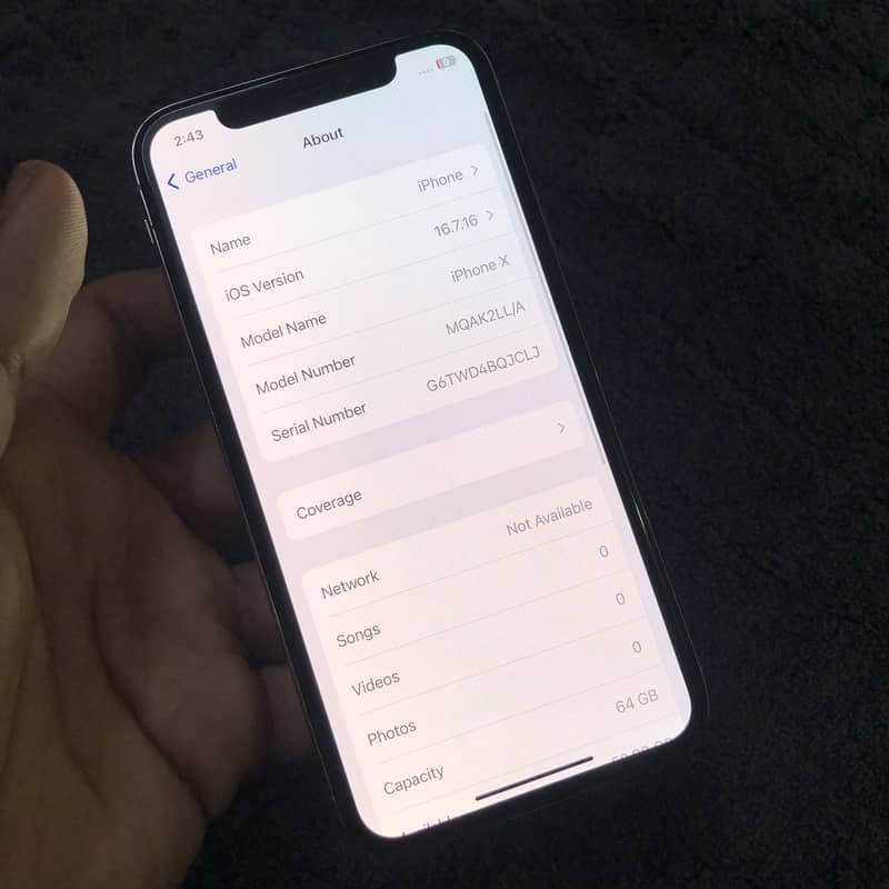 Apple iPhone X 7