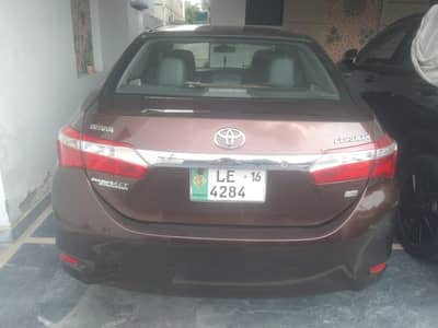 Toyota Corolla GLI 2016 (contact +92 305 1684452)
