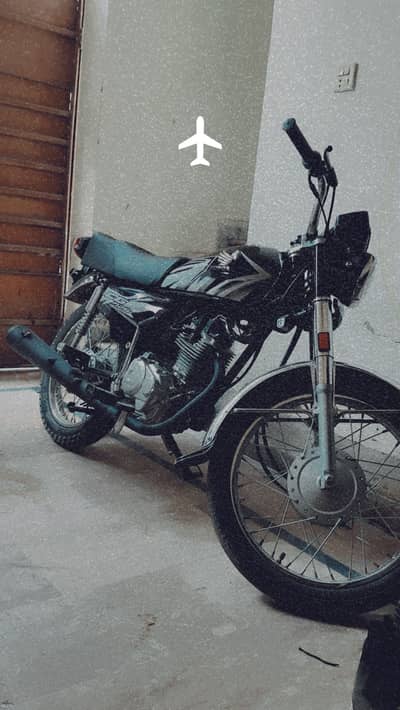 Honda CG125 black