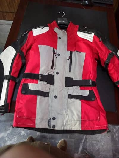 utika large size Riding jacket with protections