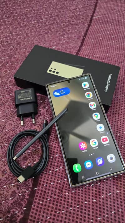 Samsung Mobile S24 Ultra pta approved with box