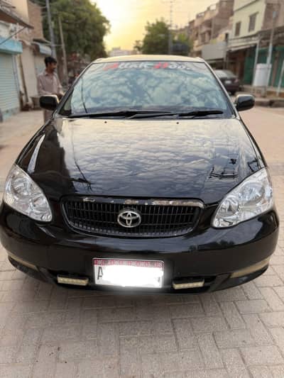 Toyota Corolla XLI 2008 outside shower inside fully genuine
