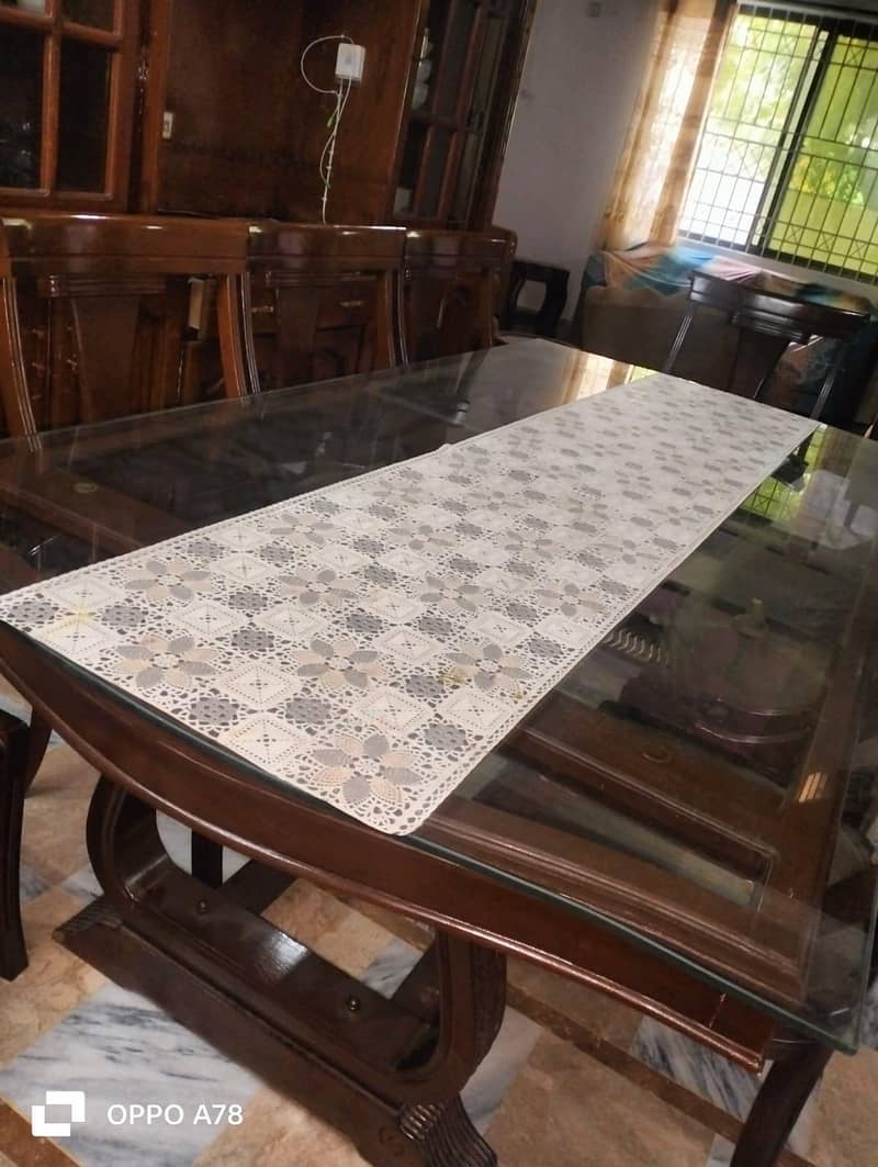 Dining set, 8 seater 2