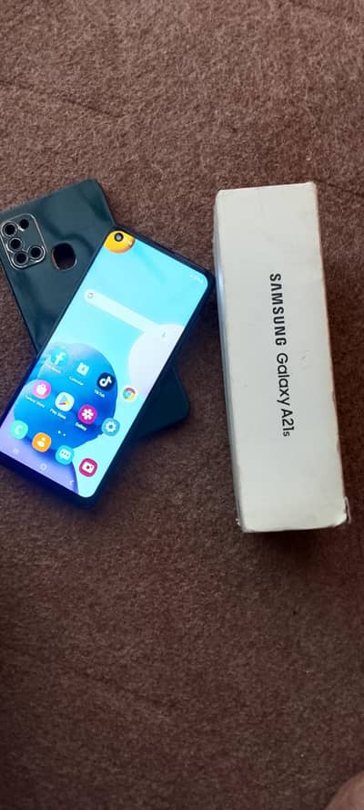 Samsung Mobile A21s . 2022.4/64 one hand use no open no repiar full box