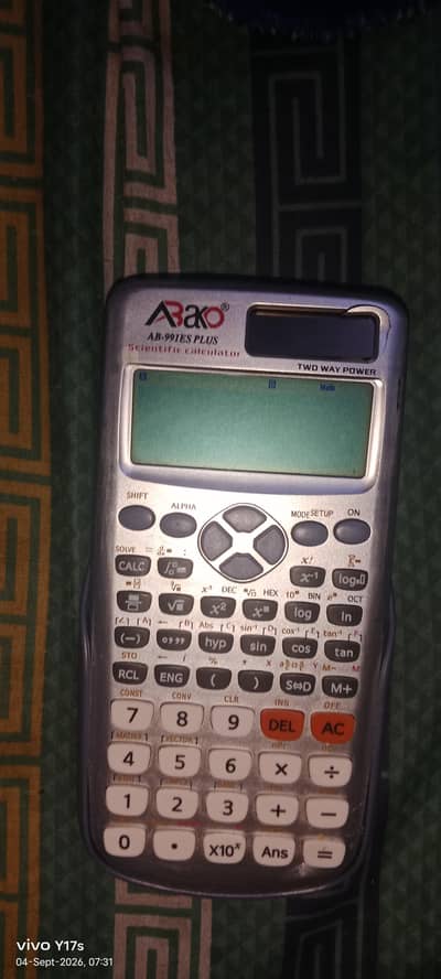 a 100% all working scientific calculator. abako company. all working