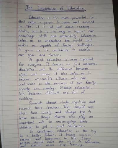 assiment writing
