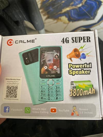 **Calme 4G Super Mobile**