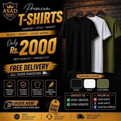 Men's shirts pack of three