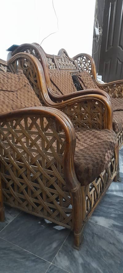 sofa with table set