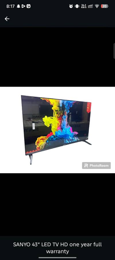 sanyo 43 inch brand new cundection