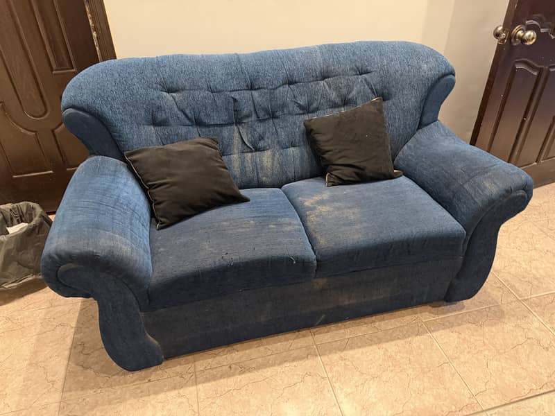 7 seater sofa with table 3