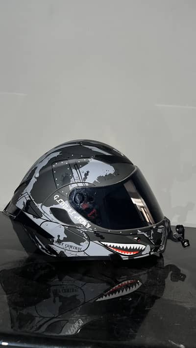 Leo shark helmet with wireless Bluetooth for sell