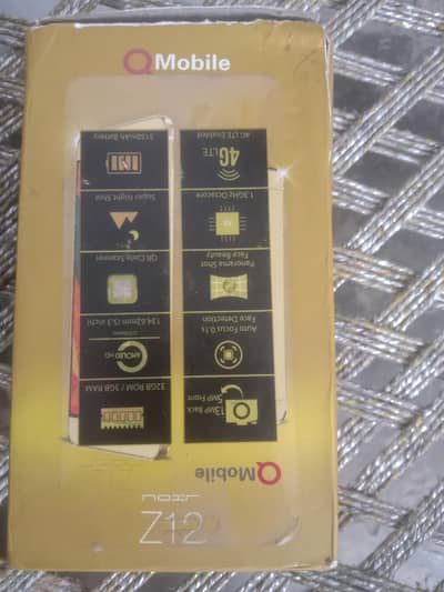 Q mobile QZ12 only box urgent for sale