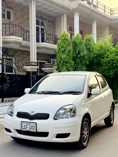 Toyota Vitz 2004 or 2007 ki registered