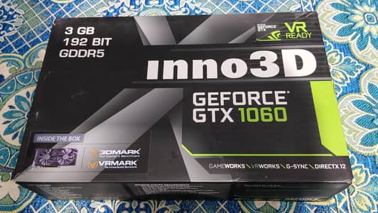NVIDIA GEFORCE GTX 1060 3GB for Sale