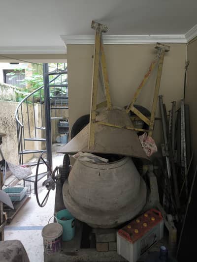 half bag mixer machine