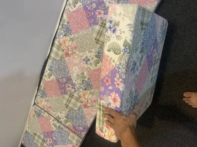 Sofa Foam Mattress Set 3 Pieces – Good Condition