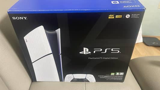 PLAYSTATION 5 SLIM JUST BOX OPEN