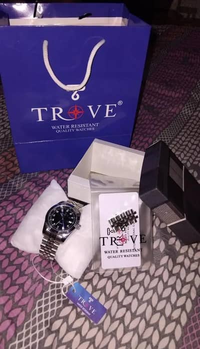 Men's watch with Jublie chain