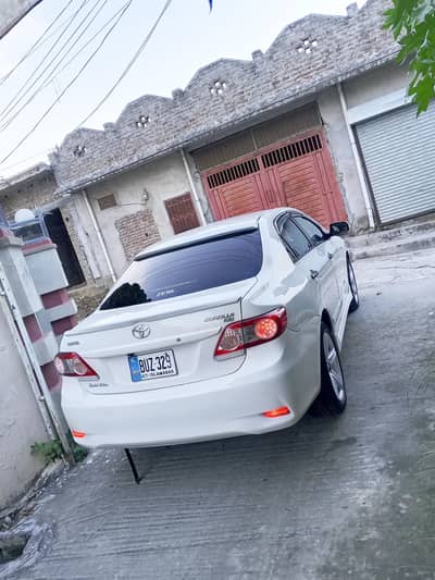 Toyota Corolla XLI 2014 model Islamabad number