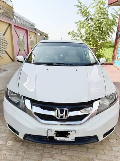 Honda City 2020 white 1.3 manual punjab number