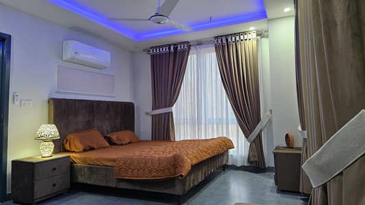 Per day 1bed ROM full furnished apartments safe and scour 100%coupe allow