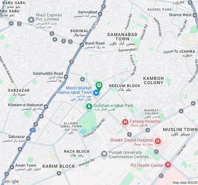 Book A Prime Location Flat Of 3 Marla In Moon Market Lahore